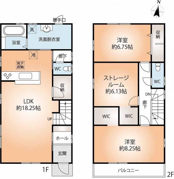 新築戸建 神戸市須磨区北落合４丁目 神戸市営地下鉄西神山手線名谷駅 3,980万円