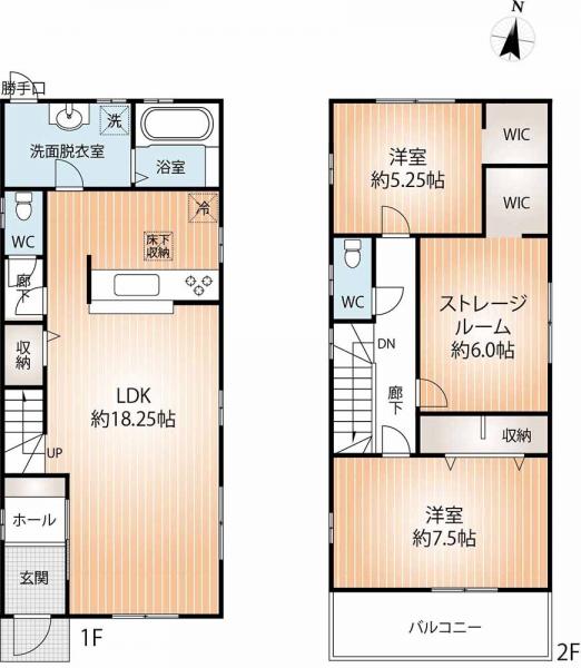 新築戸建 神戸市須磨区北落合４丁目 神戸市営地下鉄西神山手線名谷駅 3,880万円