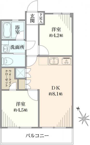 中古マンション 東京都立川市錦町３丁目 JR中央本線立川駅 2,380万円