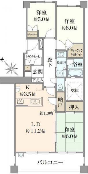 中古マンション 東京都国分寺市内藤１丁目 JR中央本線国立駅 6,980万円