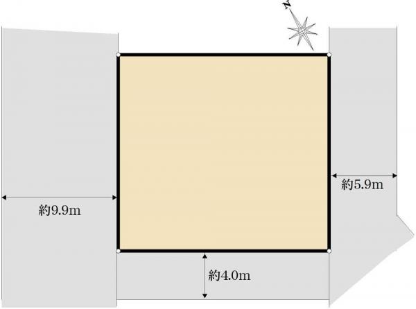 土地 東京都小平市花小金井４丁目 西武西武園線花小金井駅 8,800万円