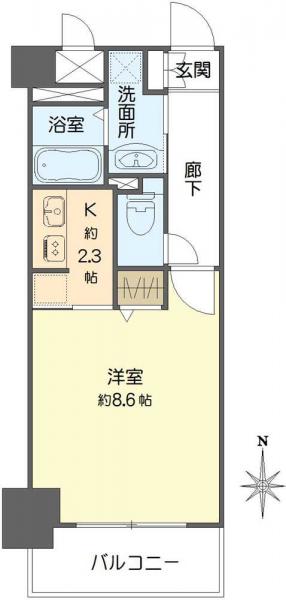 中古マンション 大阪府大阪市中央区材木町 大阪メトロ長堀鶴見緑地線松屋町駅 2,350万円