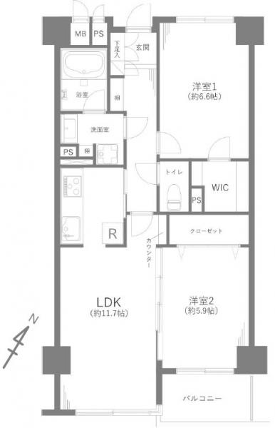 中古マンション 北区田端３丁目 JR山手線駒込駅 6,699万円