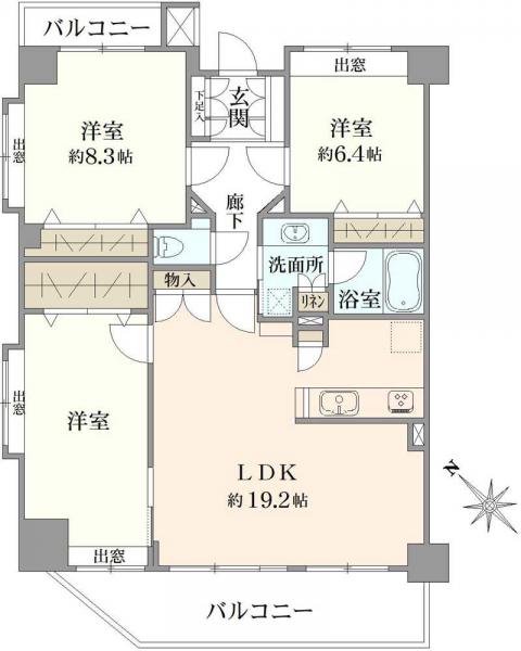 中古マンション 東京都足立区綾瀬３丁目 千代田線綾瀬駅 7,980万円