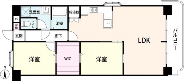 中古マンション 大阪市中央区農人橋１丁目 大阪メトロ谷町線谷町四丁目駅 4,180万円