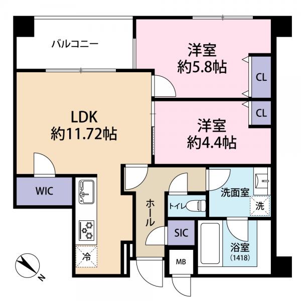 中古マンション 大田区鵜の木２丁目 東急多摩川線鵜の木駅 6,680万円