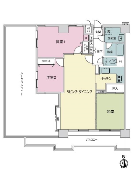 中古マンション 埼玉県川越市連雀町 西武西武園線本川越駅 3,280万円