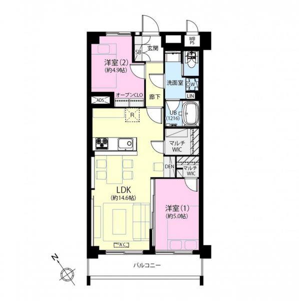 中古マンション 板橋区前野町４丁目 都営三田線志村坂上駅 4,099万円