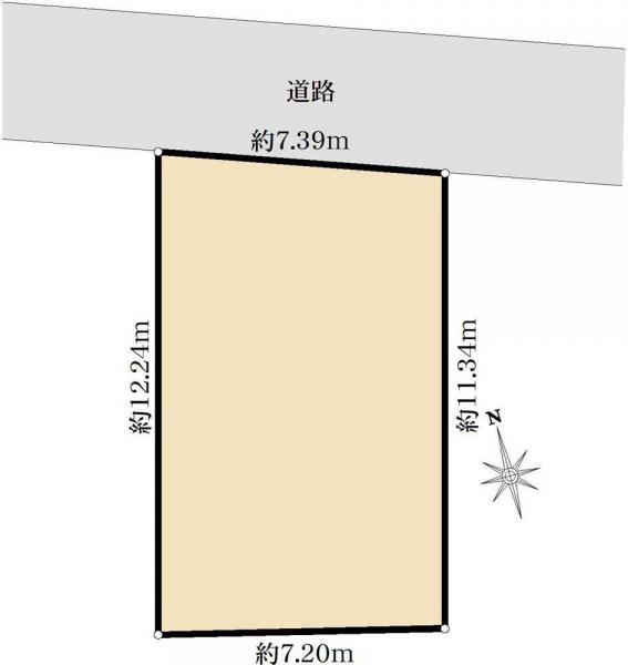 土地 東京都調布市布田５丁目 京王競馬場線調布駅 5,480万円