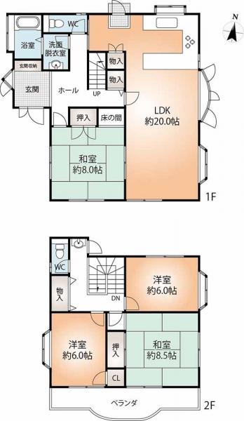 中古戸建 神戸市須磨区若草町３丁目 神戸市営地下鉄西神山手線妙法寺駅 3,099万円