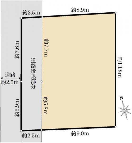 土地 東京都小平市鈴木町１丁目 西武西武園線花小金井駅 3,980万円