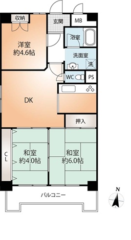 中古マンション 神戸市中央区多聞通5丁目 神戸高速東西線高速神戸駅 1,550万円