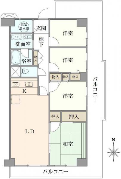 中古マンション 大阪府大阪市住之江区北加賀屋5丁目 大阪メトロ四つ橋線北加賀屋駅 1,980万円