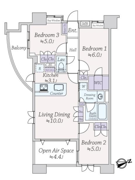 中古マンション 東京都葛飾区四つ木２丁目 京成押上線四ツ木駅 4,080万円