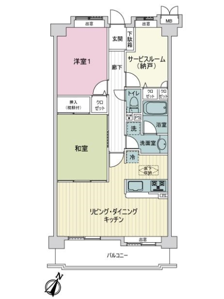 中古マンション 東京都大田区下丸子２丁目 東急多摩川線武蔵新田駅 4,980万円