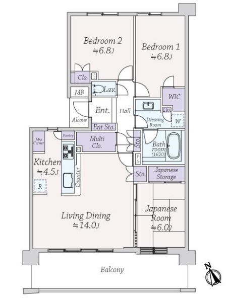 中古マンション 東京都日野市日野本町３丁目 JR中央本線日野駅 4,180万円