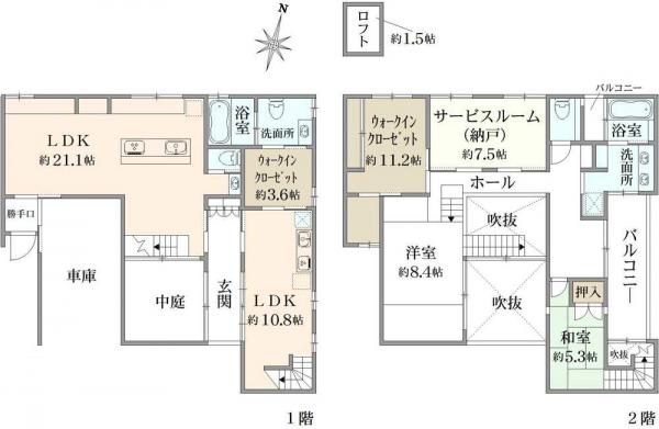 中古戸建 埼玉県さいたま市浦和区木崎５丁目 JR京浜東北線北浦和駅 6,250万円