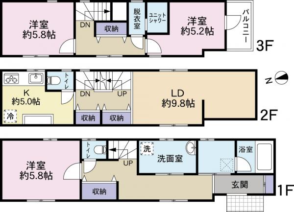 新築戸建 台東区松が谷１丁目 銀座線稲荷町駅 1億5,500万円