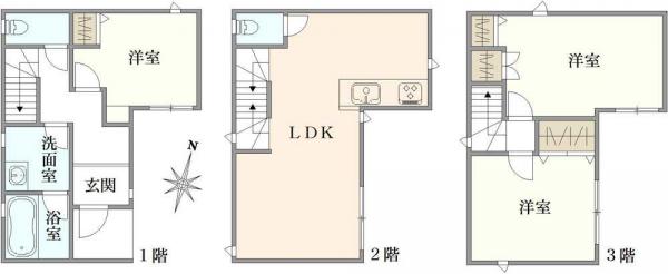 中古戸建 埼玉県さいたま市浦和区岸町１丁目 JR京浜東北線南浦和駅 6,090万円