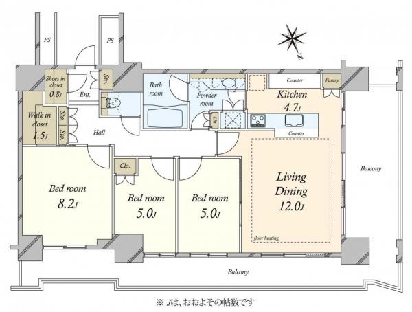 中古マンション 東京都港区港南3丁目 JR山手線品川駅 1億7,000万円