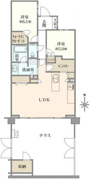 中古マンション 東京都小金井市桜町１丁目 JR中央本線武蔵小金井駅 7,480万円