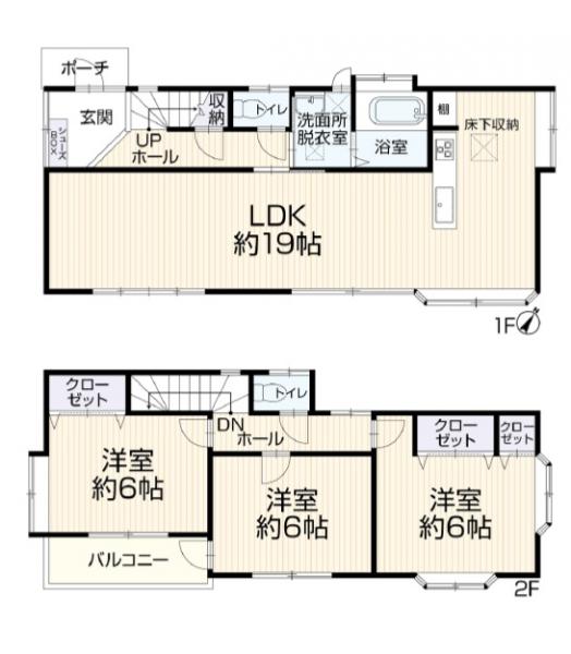 中古戸建 川口市大字東本郷 日暮里・舎人ライナー見沼代親水公園駅 2,399万円