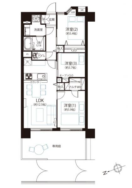 中古マンション 杉並区高井戸西１丁目 京王井の頭線高井戸駅 8,399万円