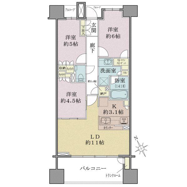 中古マンション 東京都荒川区南千住１丁目 日比谷線三ノ輪駅 7,280万円