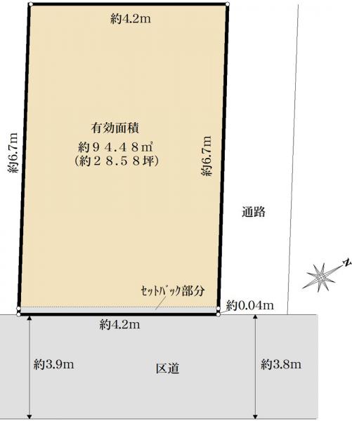 土地 東京都中野区松が丘１丁目 西武西武園線新井薬師前駅 1億2,000万円
