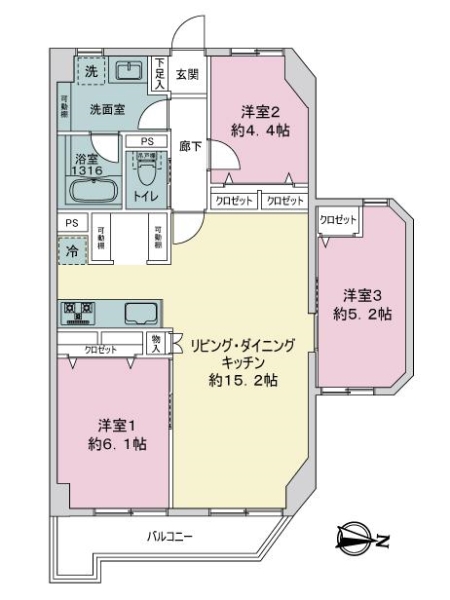 中古マンション 東京都江東区三好３丁目 半蔵門線清澄白河駅 7,980万円
