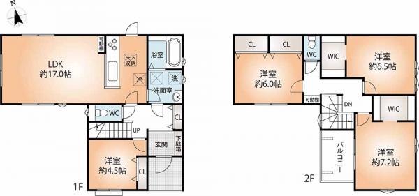 新築戸建 神戸市須磨区白川台６丁目 神戸市営地下鉄西神山手線名谷駅 4,180万円