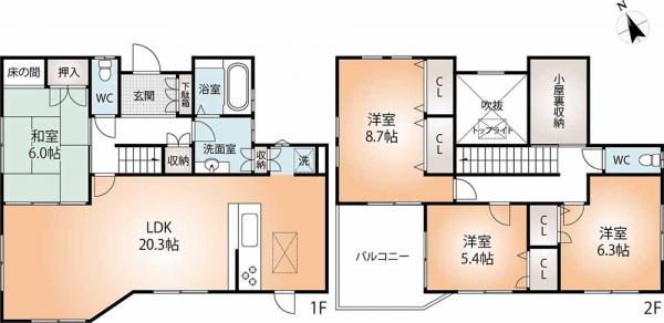 中古戸建 神戸市須磨区多井畑南町 山陽電鉄本線須磨寺駅 2,880万円