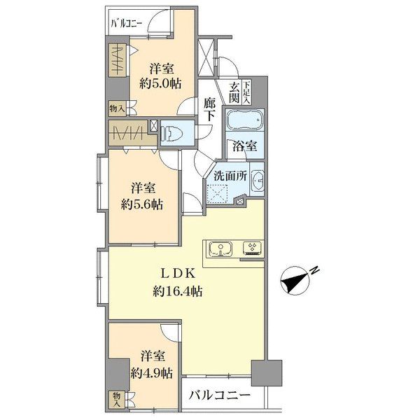 中古マンション 東京都台東区下谷３丁目 日比谷線入谷駅 8,490万円