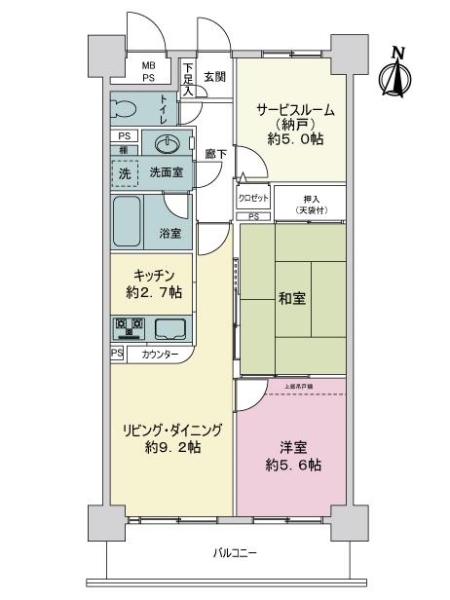 中古マンション 東京都葛飾区西新小岩４丁目 JR総武本線新小岩駅 5,380万円