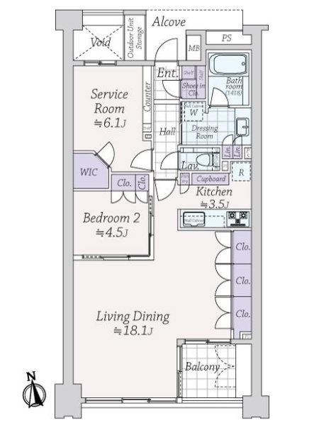 中古マンション 東京都新宿区南元町 JR中央・総武線信濃町駅 1億9,000万円