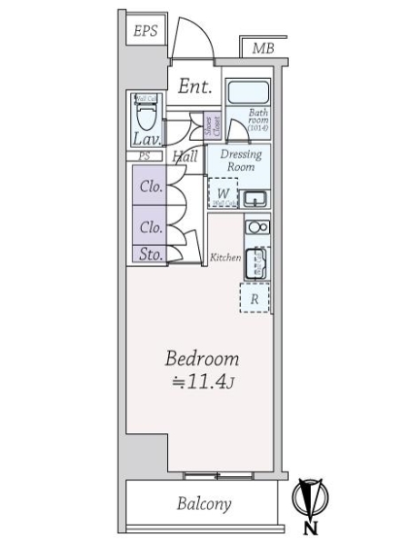 中古マンション 東京都杉並区梅里１丁目 丸の内線新高円寺駅 4,850万円