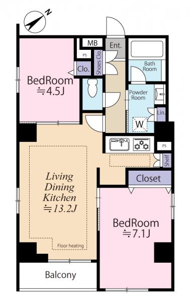 中古マンション 台東区浅草５丁目 つくばエクスプレス浅草駅 6,480万円