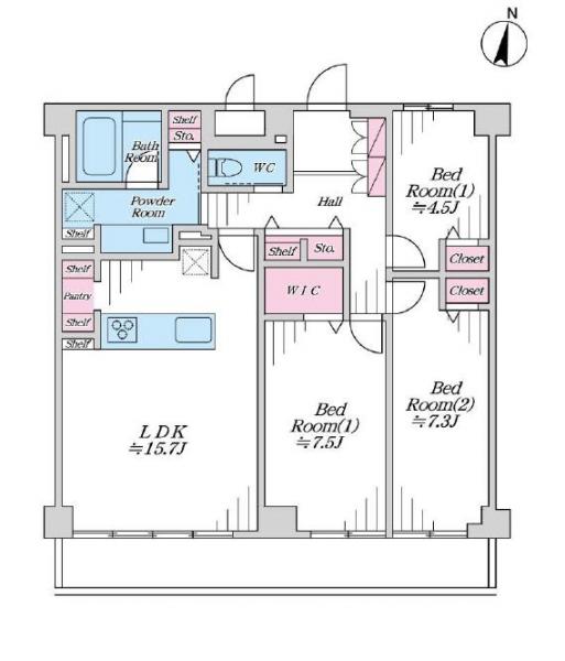 中古マンション 杉並区永福４丁目 京王井の頭線西永福駅 7,998万円