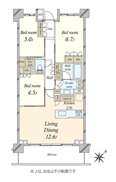 新築マンション 東京都渋谷区西原２丁目 京王競馬場線幡ヶ谷駅 2億5,800万円