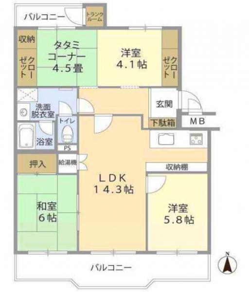 中古マンション 箕面市稲６丁目1-6 北大阪急行南北線箕面船場阪大前駅 2,080万円