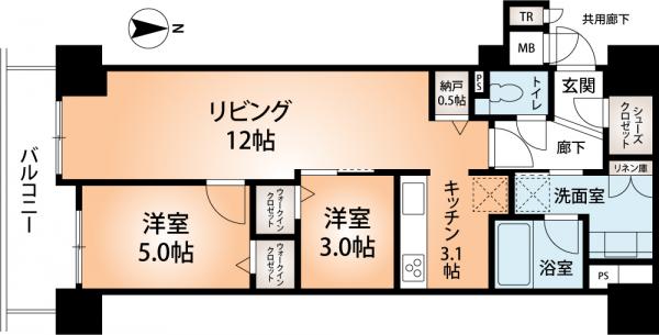 中古マンション 大阪府大阪市中央区久太郎町１丁目6-13 大阪メトロ堺筋線堺筋本町駅 6,198万円