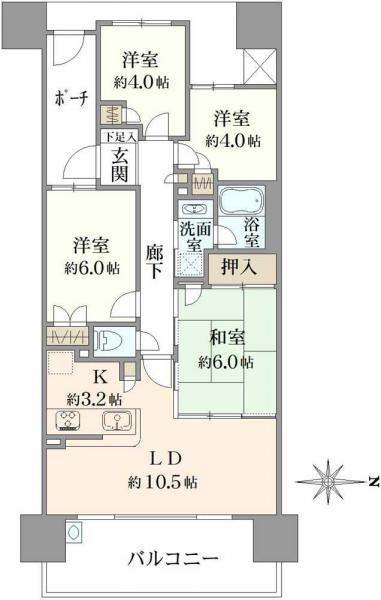 中古マンション 東京都足立区東和３丁目 千代田線北綾瀬駅 5,300万円