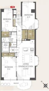 中古マンション 昭島市美堀町５丁目20 JR青梅線拝島駅 26900000