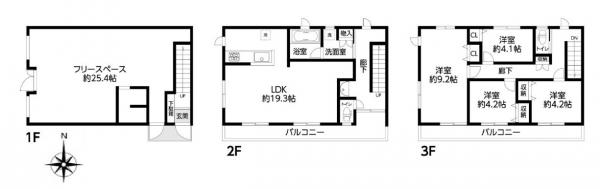 中古戸建 川口市芝4丁目 JR京浜東北線蕨駅 7,480万円
