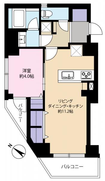 中古マンション 台東区浅草２丁目 つくばエクスプレス浅草駅 3,798万円