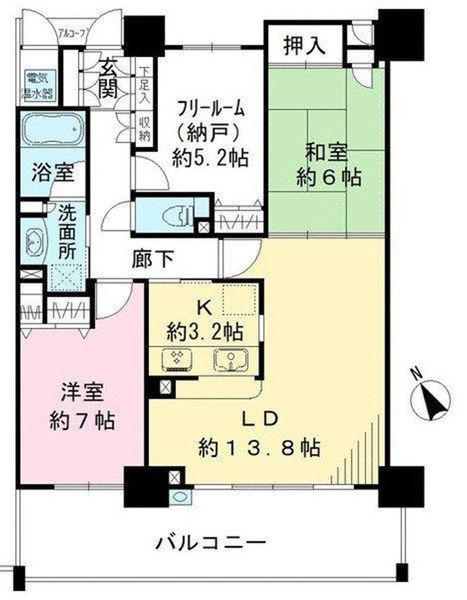 中古マンション 大阪府枚方市伊加賀西町 京阪本線枚方公園駅 2,600万円