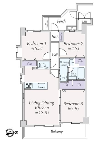 中古マンション 千葉県松戸市上本郷 千代田常磐線北松戸駅 2,780万円