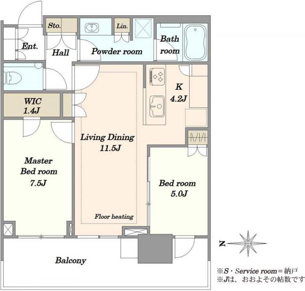 中古マンション 東京都中央区晴海５丁目 都営大江戸線勝どき駅 1億4,480万円