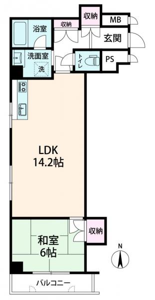 中古マンション 大阪市中央区内本町２丁目 大阪メトロ谷町線谷町四丁目駅 2,380万円