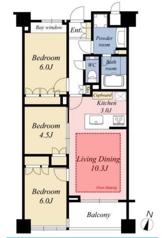 中古マンション 世田谷区代田３丁目 小田急線梅ヶ丘駅 1億1,490万円